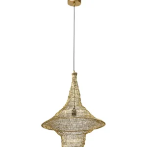 Hot KARE Design Pendant Lamp Cocoon Gold Ø51cm