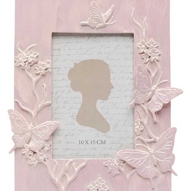 picture_frame_butterfly_p_0.webp Best KARE Design Picture Frame Butterfly Pink 10x15cm