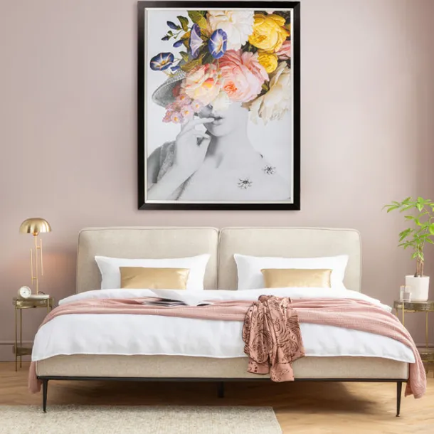 picture_frame_flower_lady_1.webp Clearance KARE Design Picture Frame Flower Lady Pastel 117x154cm
