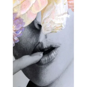 Clearance KARE Design Picture Frame Flower Lady Pastel 117x154cm