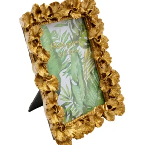 Fashion KARE Design Picture Frame Ginkgo Leaf Gold 20x24cm