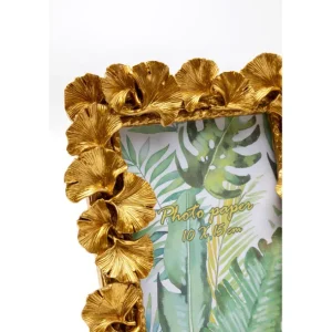Best KARE Design Picture Frame Ginkgo Leaf Gold 17x20cm