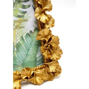 Best KARE Design Picture Frame Ginkgo Leaf Gold 17x20cm