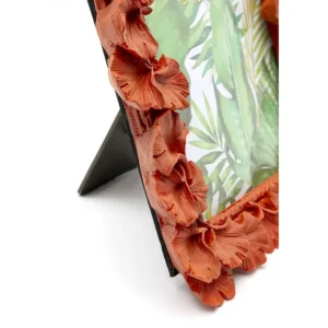 Sale KARE Design Picture Frame Ginkgo Leaf Orange 20x24cm