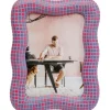 Best KARE Design Picture Frame Wavy Pink 13x18cm