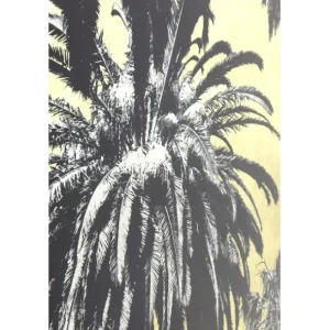 Outlet KARE Design Picture Glass Metallic Palms 180x120cm