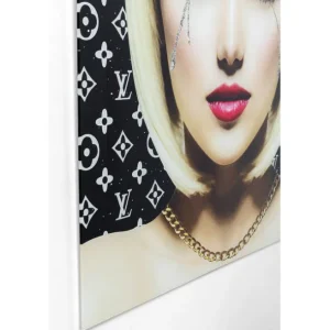 Sale KARE Design Picture Glass Runny Eyes 80x80cm