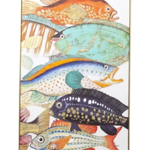 Discount KARE Design Picture Touched Fish Meeting Two 75x100cm