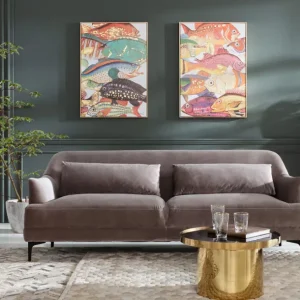 Discount KARE Design Picture Touched Fish Meeting Two 75x100cm