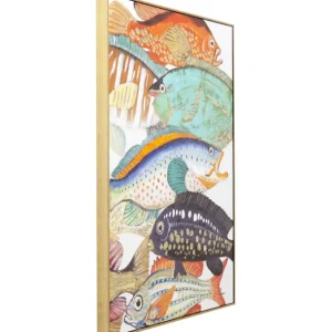 Discount KARE Design Picture Touched Fish Meeting Two 75x100cm