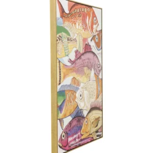 New KARE Design Picture Touched Fish Meeting One 75x100cm