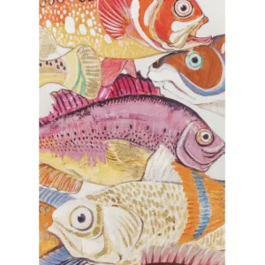 New KARE Design Picture Touched Fish Meeting One 75x100cm