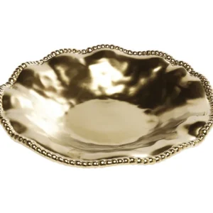 Online KARE Design Plate Bell Gold Ø36cm