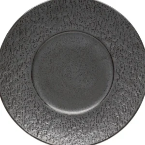 Fashion KARE Design Plate Cosmos Black Ø27cm