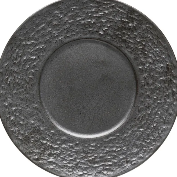 plate_cosmos_black_cm_0.webp Sale KARE Design Plate Cosmos Black Ø21cm