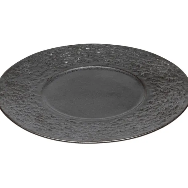 plate_cosmos_black_cm_2.webp Sale KARE Design Plate Cosmos Black Ø21cm