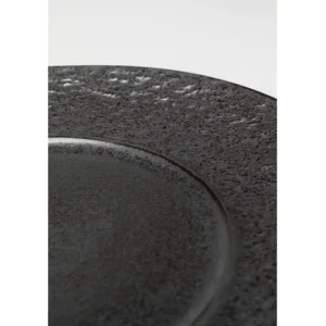 Fashion KARE Design Plate Cosmos Black Ø27cm