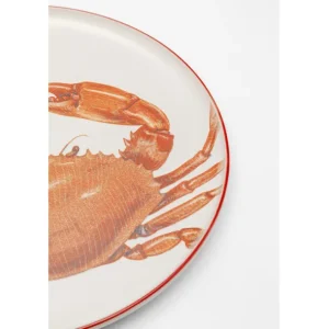 Sale KARE Design Plate Crabes Red Ø27cm Assorted