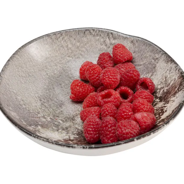 plate_deep_savannah_brown_2.webp Online KARE Design Plate Deep Savannah Brown/Grey Matt Ø20cm