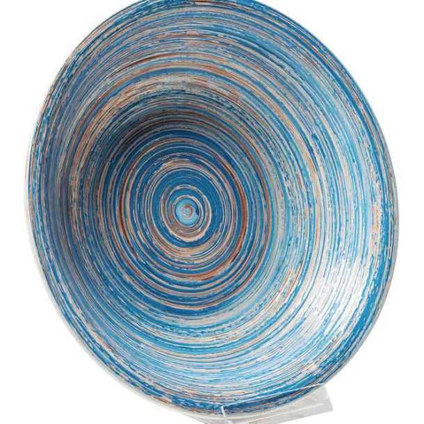 plate_deep_swirl_blue_cm_2.webp Online KARE Design Plate Deep Swirl Blue Ø21cm