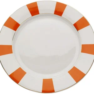 Outlet KARE Design Plate Harlequin Orange Ø27cm