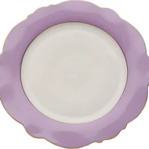Fashion KARE Design Plate Harlequin Purple Ø27cm