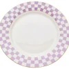 Hot KARE Design Plate Harlequin Purple Ø21cm