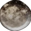 Hot KARE Design Plate Savannah Brown/Grey Matt Ø26cm