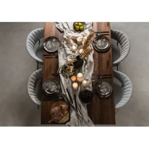 Discount KARE Design Plate Savannah Brown/Grey Matt Ø20cm