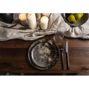 Discount KARE Design Plate Savannah Brown/Grey Matt Ø20cm