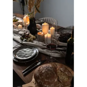 Hot KARE Design Plate Savannah Brown/Grey Matt Ø26cm