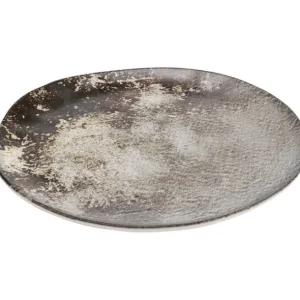 Discount KARE Design Plate Savannah Brown/Grey Matt Ø20cm