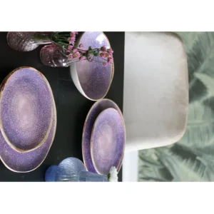 Best KARE Design Plate Shirley Violet Ø26cm