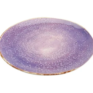 Clearance KARE Design Plate Shirley Violet Ø21cm