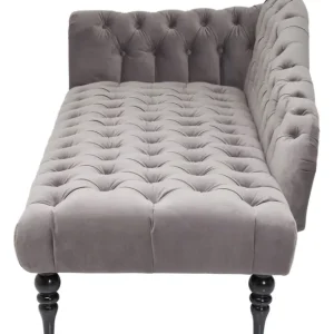 Online KARE Design Recamiere Desire Velvet Silver