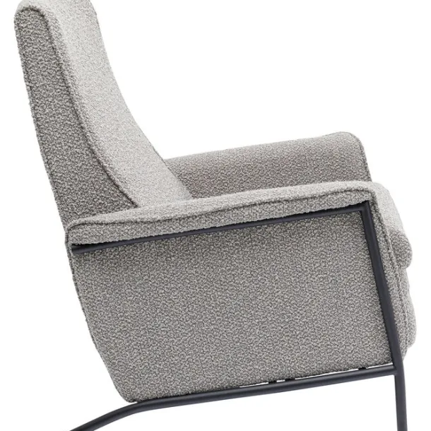 relaxchair_lazy_grey_3.webp Clearance KARE Design Relaxchair Lazy Grey