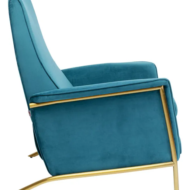 relaxchair_lazy_velvet_bl_2.webp Clearance KARE Design Relaxchair Lazy Velvet Blue