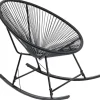 Clearance KARE Design Rocking Chair Acapulco Mono Black