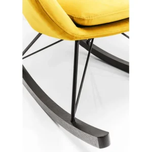 Outlet KARE Design Rocking Chair Oslo Yellow