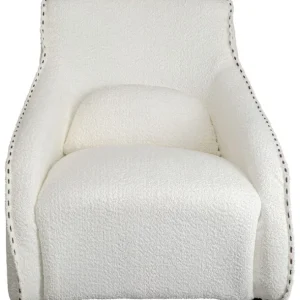 Clearance KARE Design Rocking Chair Swing Ritmo Boucle Cream