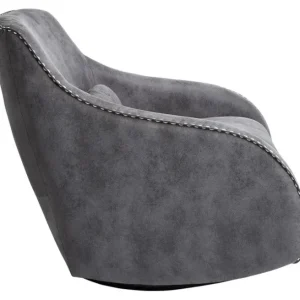 Hot KARE Design Rocking Chair Swing Ritmo Vintage Grey