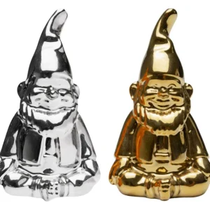 Sale KARE Design Salt and Pepper Shaker Gnome Silver/Gold (2/Set)