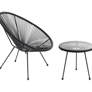 Fashion KARE Design Set Acapulco Black (2/parts)