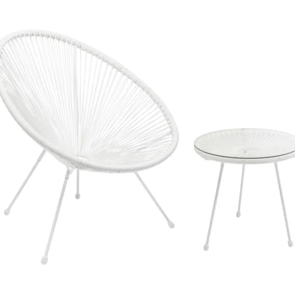 set_acapulco_white_parts_0.webp Clearance KARE Design Set Acapulco White (2/parts)