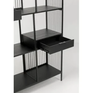 Online KARE Design Shelf Bologna Black 125x200cm