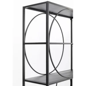 Sale KARE Design Shelf Circle Black 100x200cm