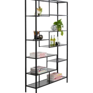 Discount KARE Design Shelf Loft Black Bubble 115x195cm