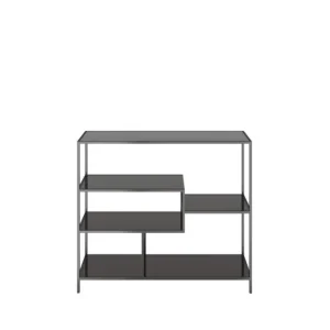 Clearance KARE Design Shelf Loft Black 115x100cm