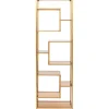 Clearance KARE Design Shelf Loft Gold 60x195cm