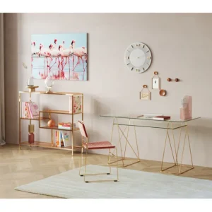 Best KARE Design Shelf Loft Gold 115x100cm